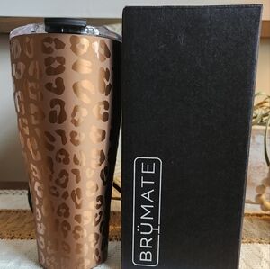 Brumate NAV 32oz GOLD LEOPARD